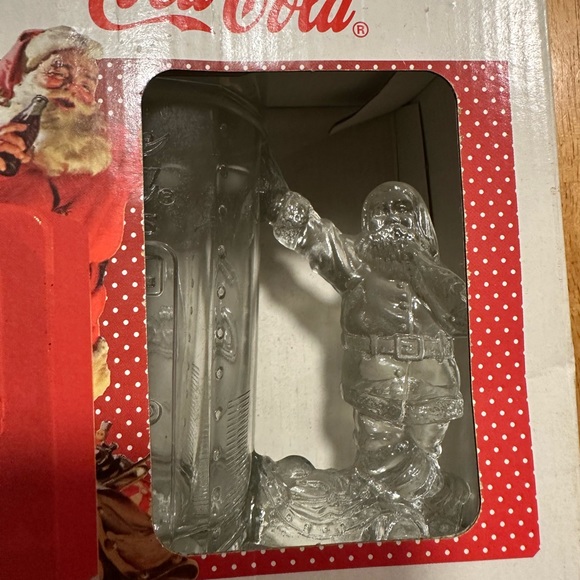 Vintage Coca Cola Santa Glass Mug -Never Opened-Still in Original Box - Picture 2 of 5